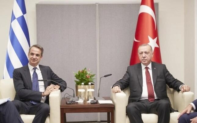 Ərdoğan Miçotakisi qəbul etdi 
