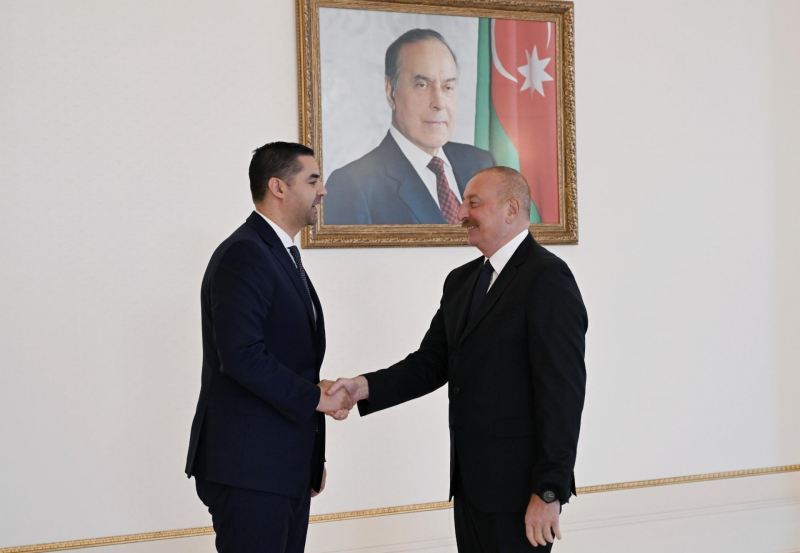 Prezident ATƏT sədrini qəbul etdi 