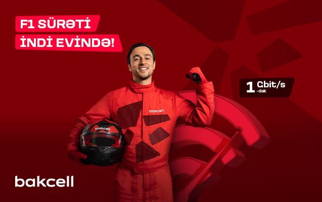 Bakcell “F1 Star” Azərbaycanda ən sürətli fiber internetini təqdim edir 