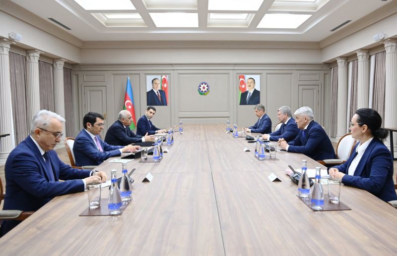 Əli Əsədov Ulyanovsk vilayətinin qubernatoru ilə görüşüb 