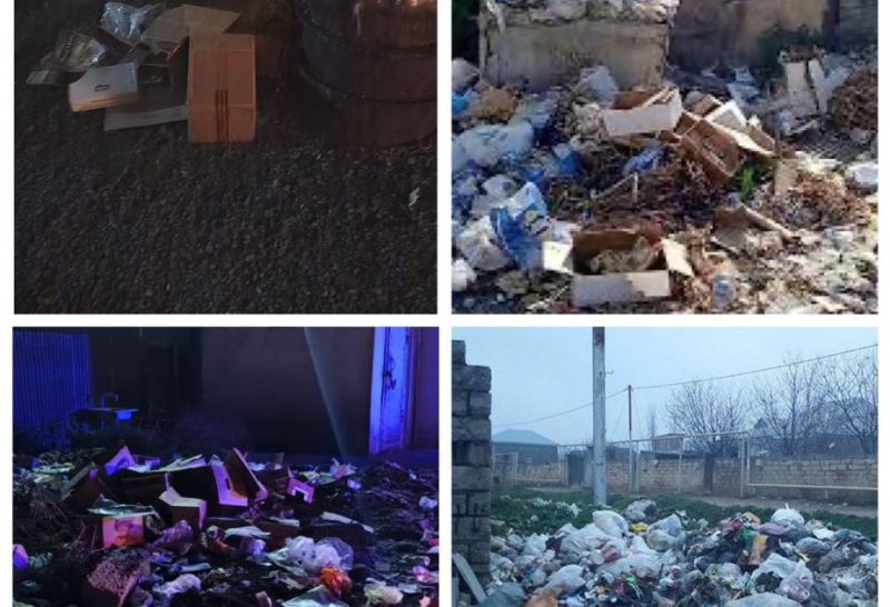 Saatlıda ətraf mühiti çirkləndirənlər məsuliyyətə cəlb edilib 