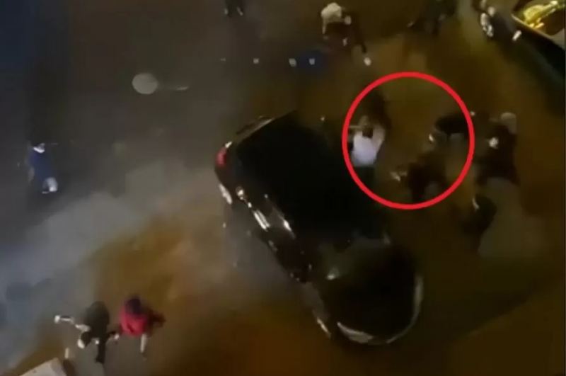 Bakıda toyda kütləvi dava - VİDEO 