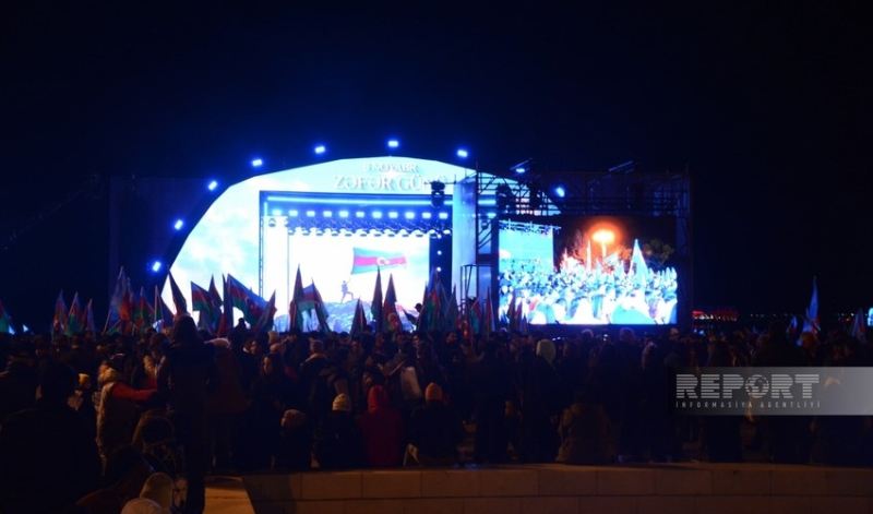 Bakıda 8 Noyabr - Zəfər Günü münasibətilə təntənəli bayram konserti keçirilir 
