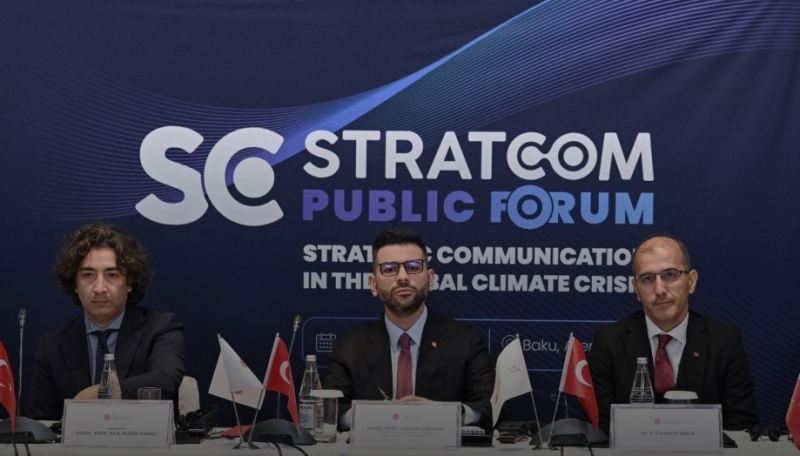  Fahreddin Altun Bakıda keçirilən “Qlobal İqlim Böhranında Strateji Ünsiyyət” konfransında videomüraciətlə çıxış edib