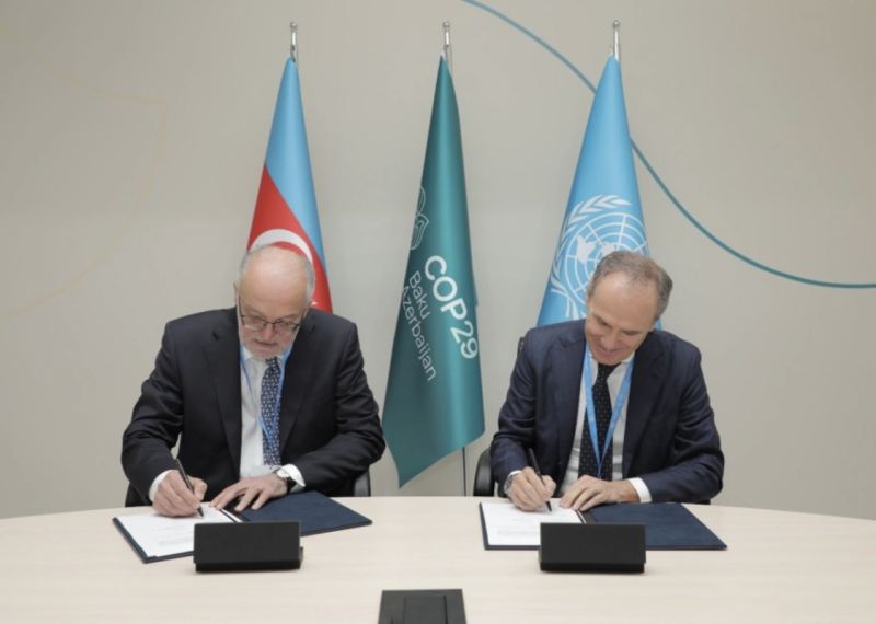 COP29 çərçivəsində SOCAR ilə \"İtalgas\" şirkəti arasında əməkdaşlığa dair Saziş imzalanıb 