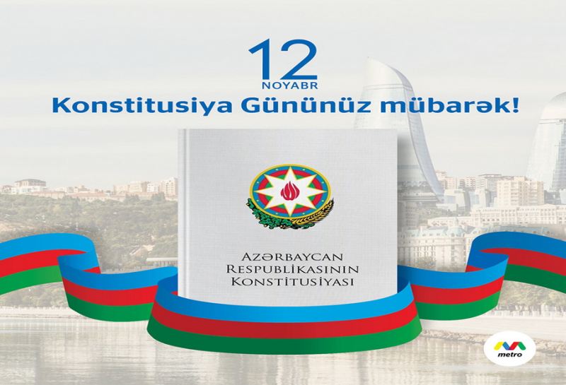 Bu gün Azərbaycanda Konstitusiya Günüdür 