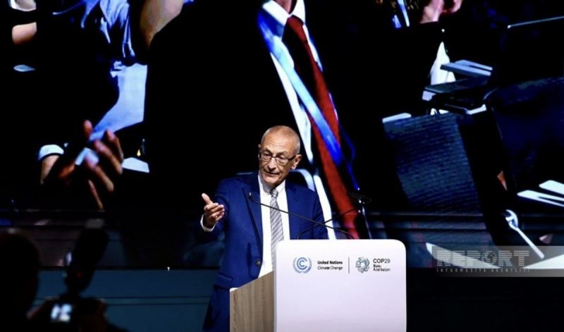 Con Podesta: \"ABŞ iqlim dəyişikliyi ilə mübarizə və davamlı gələcəyin təmin edilməsinə sadiqdir\" 