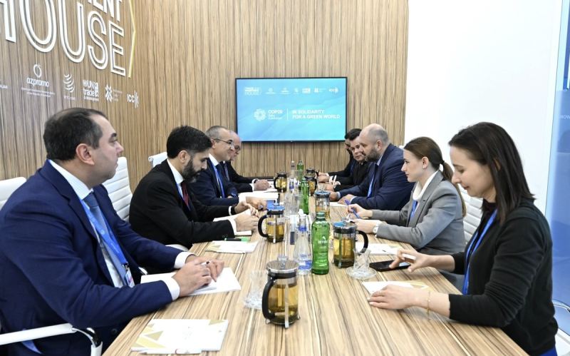 Mikayıl Cabbarov Viktor Parlikovla görüşüb 