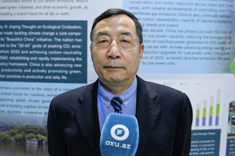 Çinli ekspert COP29-un Azərbaycanda təşkilini yüksək qiymətləndirib 