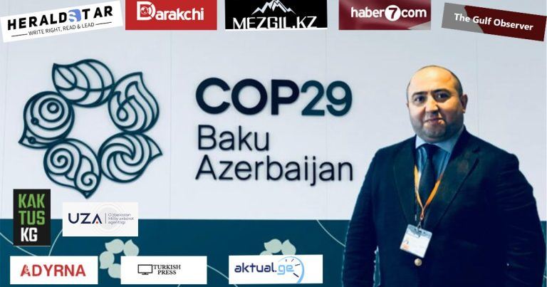 Aqil Ələsgər 8 ölkənin mediasına COP29 barədə danışdı – FOTO 