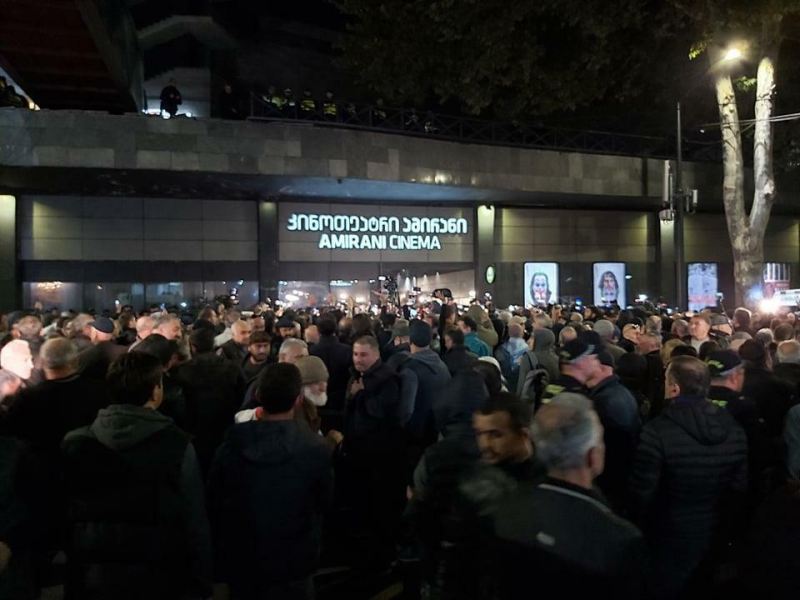 Tiflisdə aksiya: 107 nəfər saxlanıldı, 10 polis yaralandı 