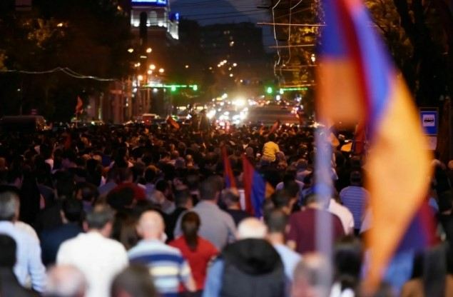 İrəvanda Paşinyan əleyhinə mitinq keçirilir 