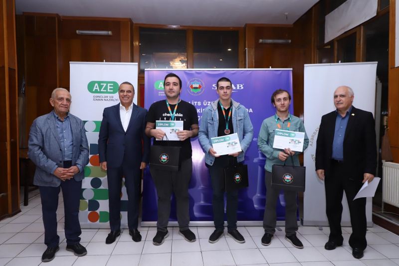 Şahmatın rapid və blits növləri üzrə Azərbaycan çempionatının mükafatçıları müəyyənləşib 