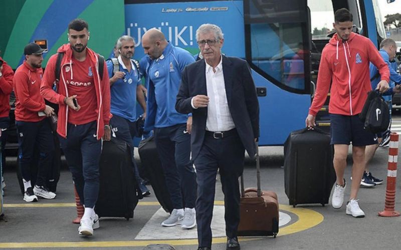 UEFA Millətlər Liqasında çıxış edən Azərbaycan millisi Estoniyaya yola düşüb 
