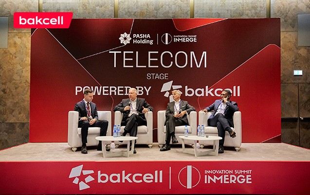 “Bakcell”in baş icraçı direktoru “INMerge” İnnovasiya Sammitində çıxış edib - Fotolar 