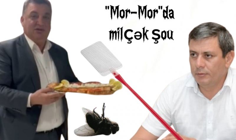 Namiq Mənanın \"Mor-Mor\" restoranında \"Milçək şou\" - Jurnalist elə video paylaşdı ki... (VİDEO)