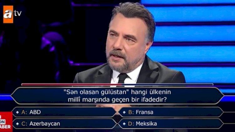 Oktay Kaynarca himnimizi bilməyən iştirakçıya əsəbiləşdi - VİDEO 