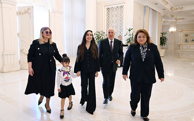 Leyla Əliyeva Sumqayıtda tədbirdə- FOTOLAR 