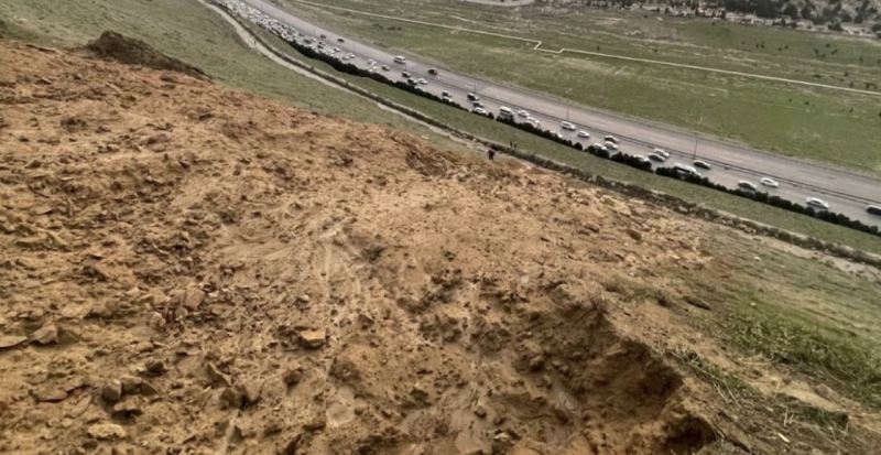 Bakı Kənar Dairəvi yolunda uçqun təhlükəsi aradan qaldırılıb 
