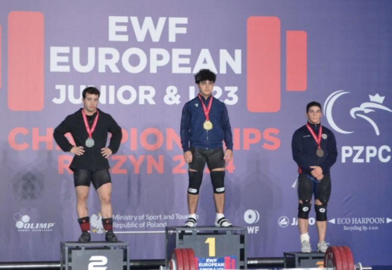 Avropa birinciliyi: Azərbaycan atleti 1 qızıl və 2 gümüş medal qazandı 
