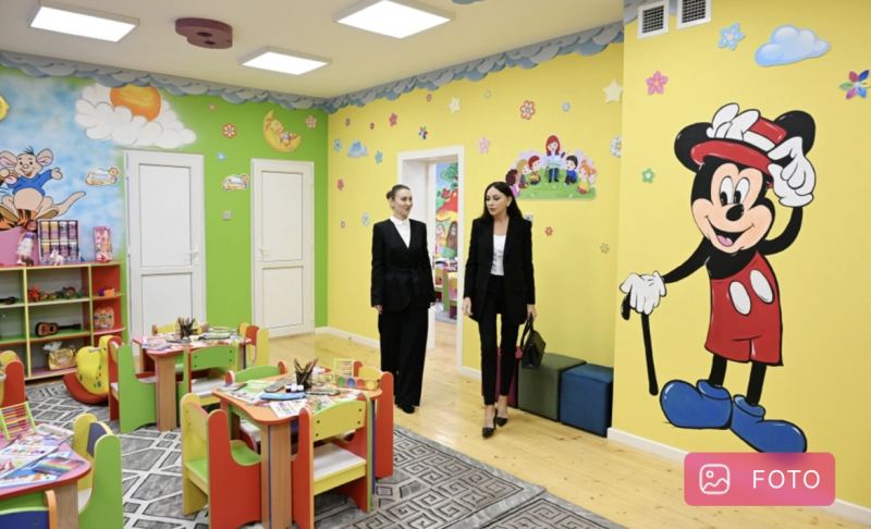 Mehriban Əliyeva Alim Məmmədov adına uşaq bağçası-körpələr evinin açılışında iştirak edib 