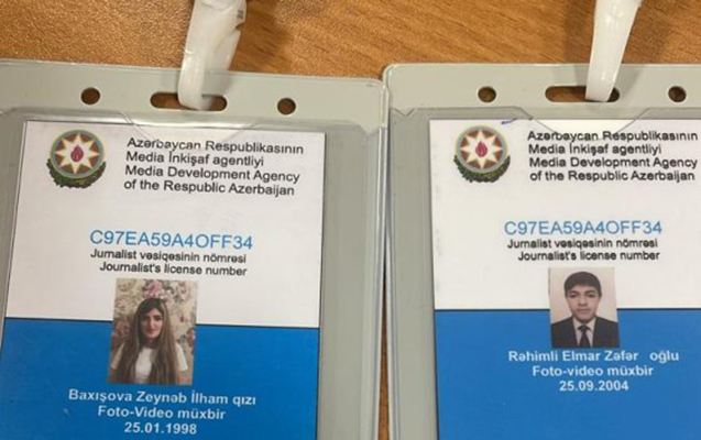 Seçkidə saxta jurnalist vəsiqələri aşkarlandı - İki qurum məlumat yaydı 