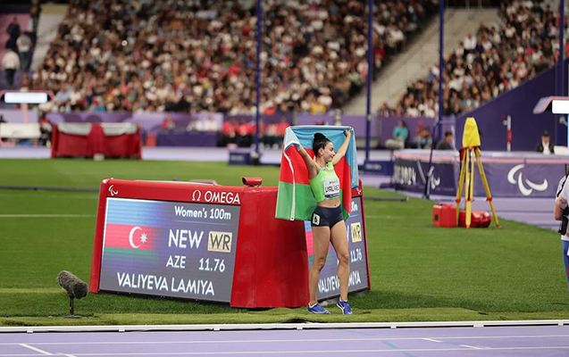 Lamiyədən qızıl medal- ViDEO, FOTOLAR