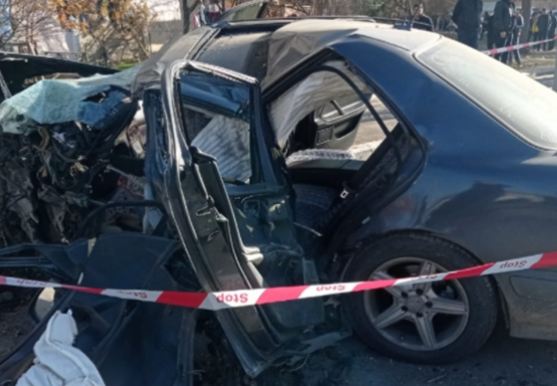 Polis zabiti qəzada həlak oldu 