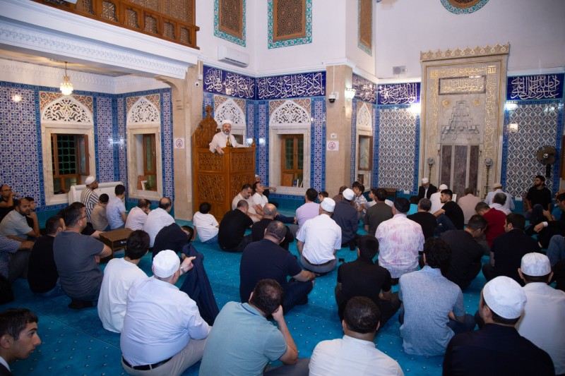 Peyğəmbərimizin Mövludu ilə əlaqədar Şəhidlər Məscidində tədbir keçirildi - FOTOLAR 