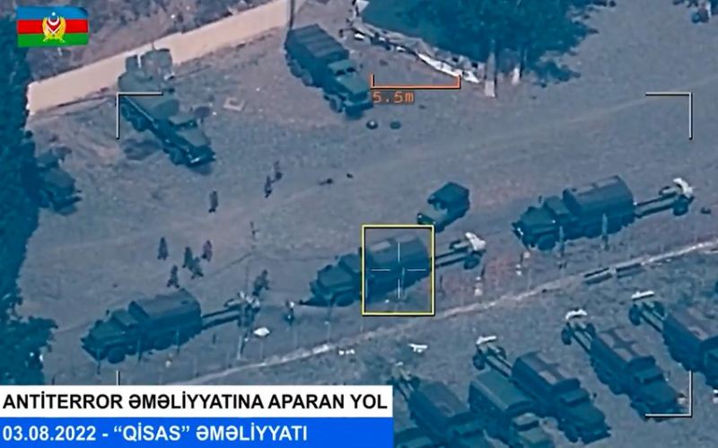 Müdafiə Nazirliyi \"Qisas\" əməliyyatından görüntülər yayıb 