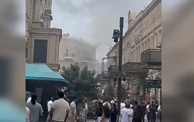 “Tarqovı”da yanğın oldu 