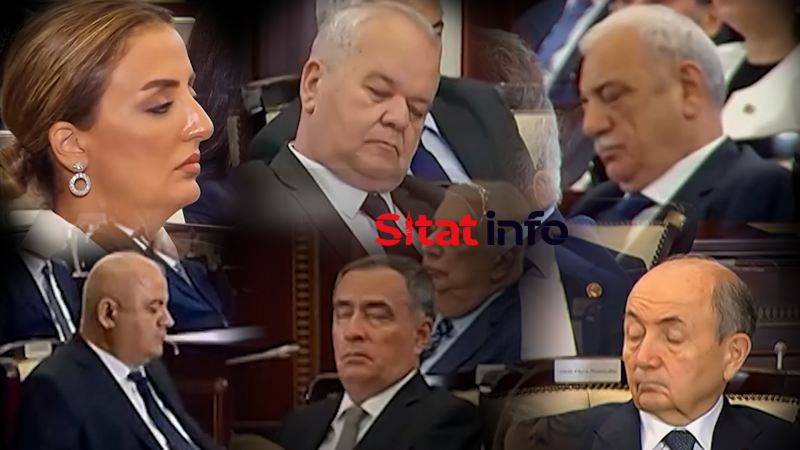 Aparıcı prezidentin çıxışı zamanı yatan deputatları tənqid atəşinə tutdu: Mandatı qoyun gedin...