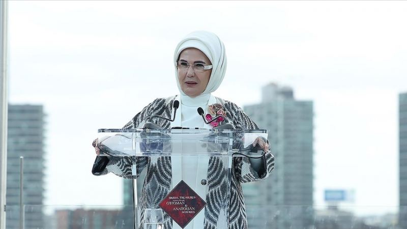 Əminə Ərdoğan Nyu Yorkdan dünyaya səsləndi - \"Bu vəziyyəti görməzdən gələ bilmərik\"