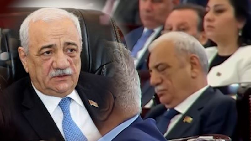 Milli Məclisdə yuxulayan Səttar Möhbalıyevin xanımı işdən çıxarıldı - VİDEO
