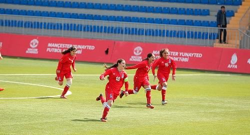 Qadın futbolçularımız Litva millisini məğlub etdi 