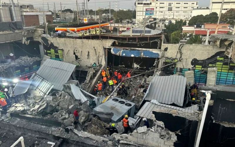 Dominikanda gecə klubunun damının uçması nəticəsində ölənlərin sayı 200-ü ötüb 