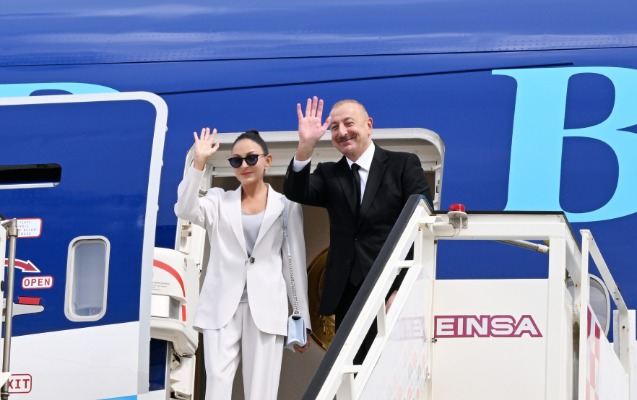 Prezident və xanımı Türkiyədədir 