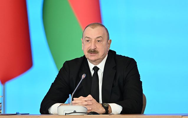 Prezidentlər mətbuata bəyanatlarla çıxış edirlər 