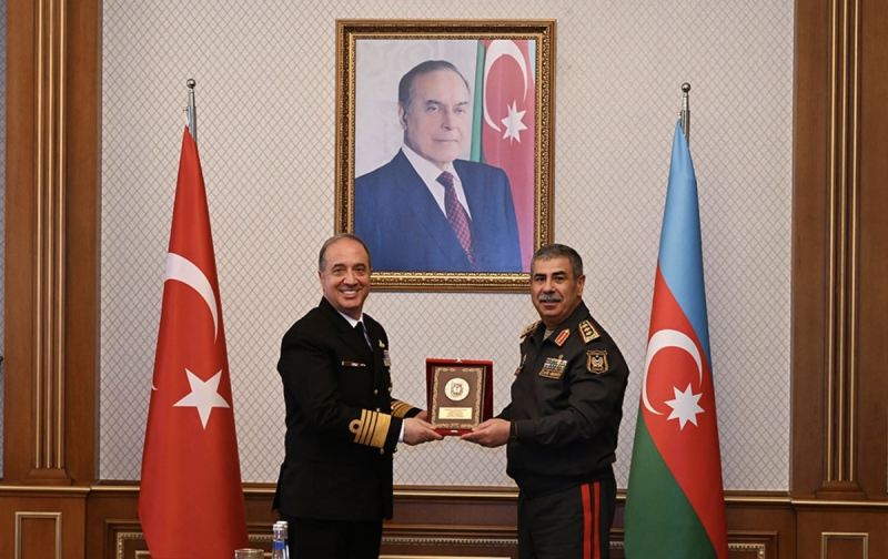Zakir Həsənov Türkiyə HDQ komandanını qəbul edib 