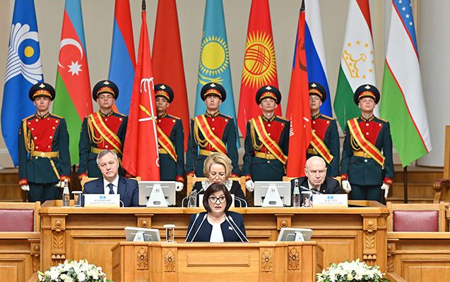 Sahibə Qafarova MDB PA-nın iclasında çıxış etdi 