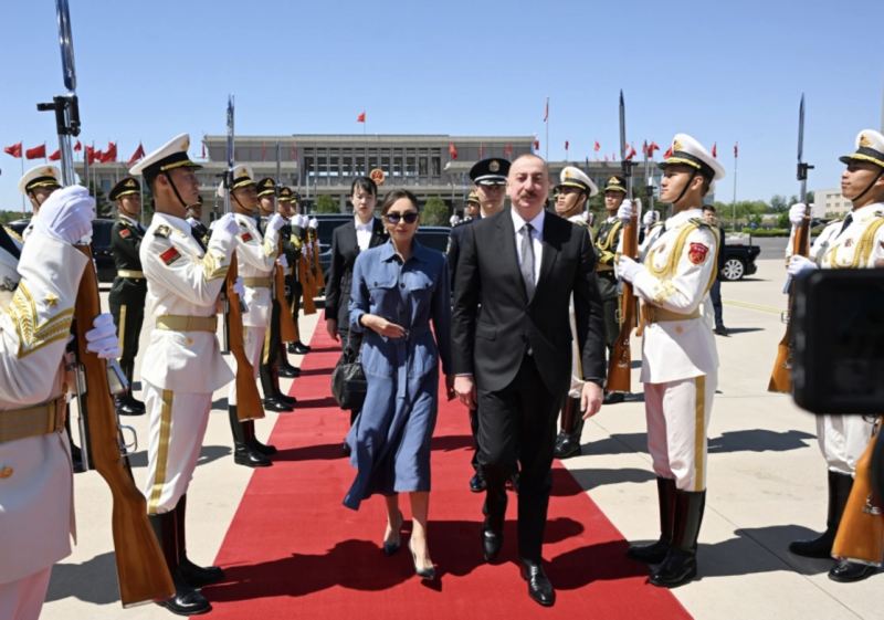 Prezident İlham Əliyev sosial media hesabında Çin səfəri ilə bağlı paylaşım edib 