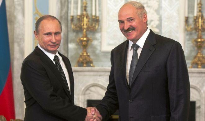 Putin Lukaşenko ilə görüşdü 