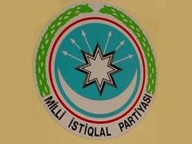 AZƏRBAYCAN MİLLİ İSTİQLAL PARTİYASININ BƏYANATI 