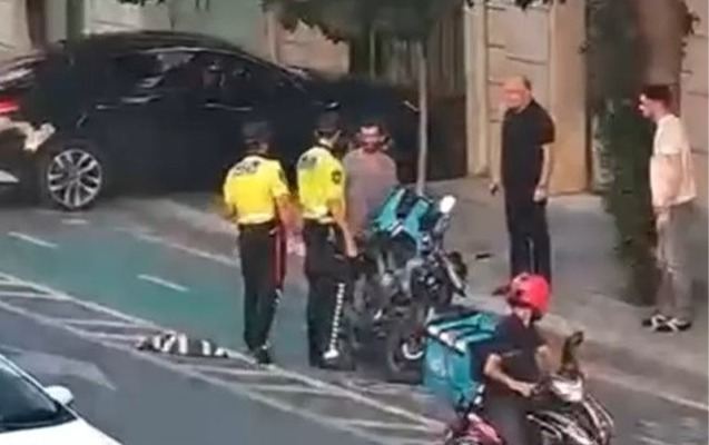 Avtoxuliqanlıq edən motosiklet sürücüsü həbs edildi 