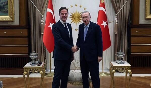 Ərdoğan və Rutte Ukraynanı müzakirə etdilər 