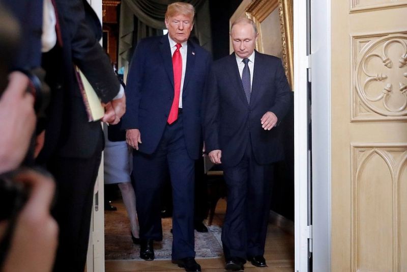 Donald Tramp və Vladimir Putinin tarixi görüşü | CANLI 