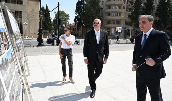 İlham Əliyev və xanımı Gəncədə... - Foto 