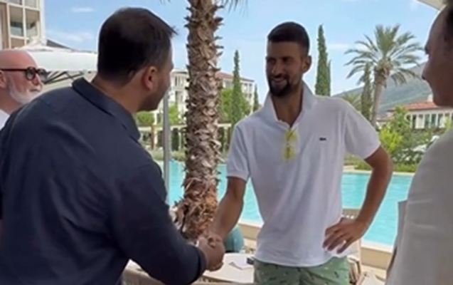 Emin Novak Cokoviçlə görüşdü 