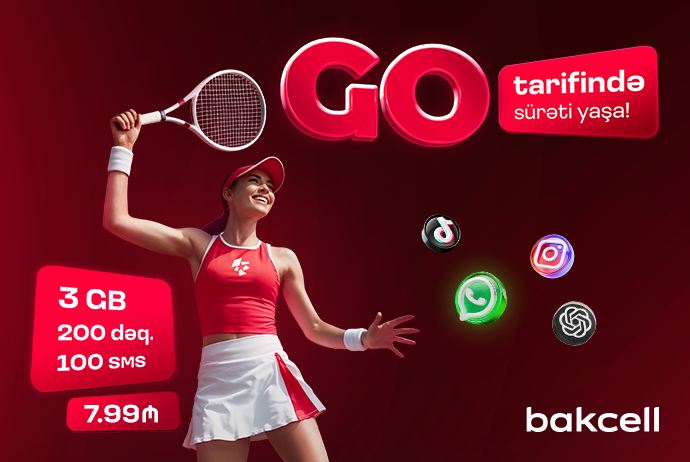 Bakcell bonuslarla zəngin yeni “GO” tariflərini təqdim edir 