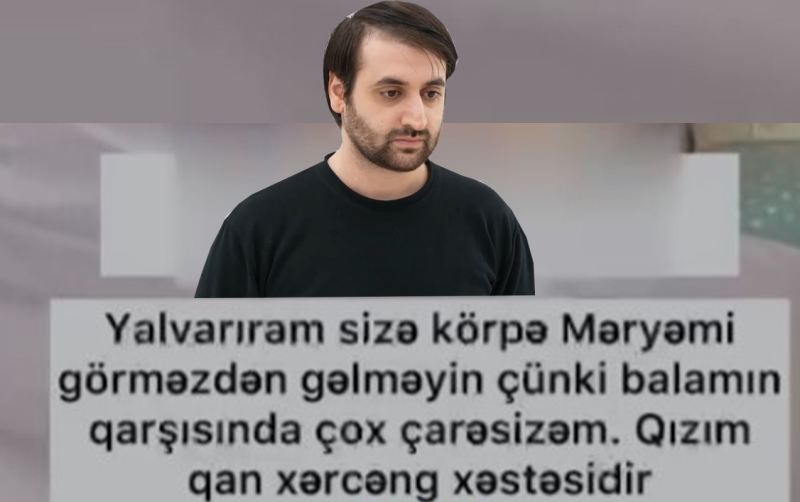 Xəstə  uşaqlara yardım adı ilə 200 min pul topladı - Video 